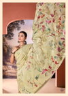 Neha Vol 1 By Kashvi Dull Moss Digital Printed Sarees Wholesale Shop In Surat